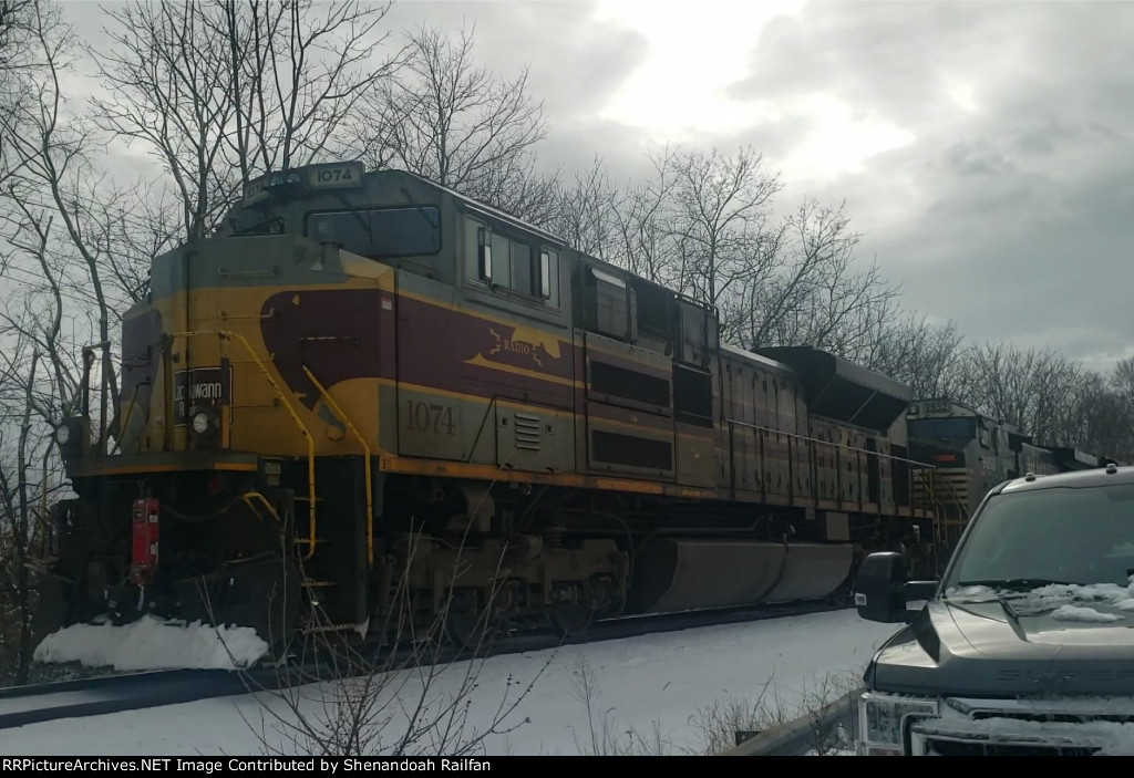 Lackawanna trailing in lite power